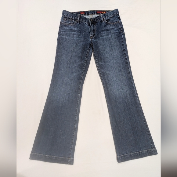 Rare Express Eva Full Leg size 10L w 31 with gold pocket swoosh design - Picture 2 of 9